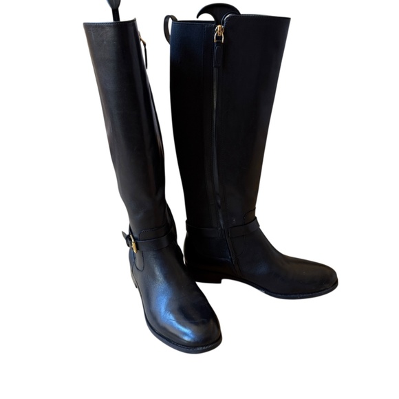 LAUREN RALPH LAUREN BARNEHURST TALL RIDING BOOTS EQUESTRIAN CLASSIC HERITAGE 7.5 - Picture 4 of 12